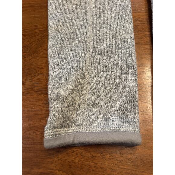 Small Patagonia Sleeve Quarter Zip Pullover Gray Sweater - Picture 8 of 11